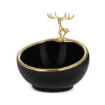 black deer bowl