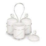 Set of 3 serving with lid