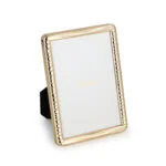 Golden Photo Frame with Classic Texture