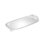 cutwork silver tray