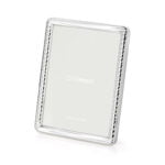 silver photo frame