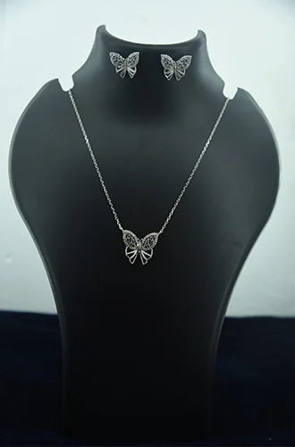 Butterfly Necklace Set (4 PCS Set)