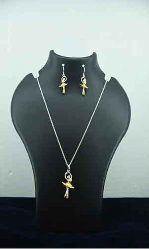 dancing girl pendant