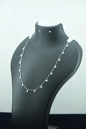 Crystal Necklace (Single Layer)