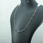 silver chain black layer