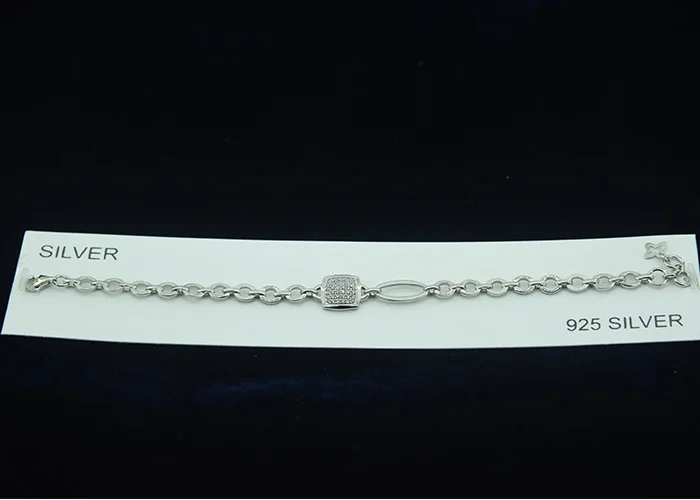 Ladies bracelet silver-2pcs