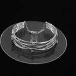 women's kada bangles silver