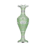 silver green vase-2