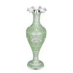 silver green vase-3