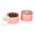 set of 2 pink bowls