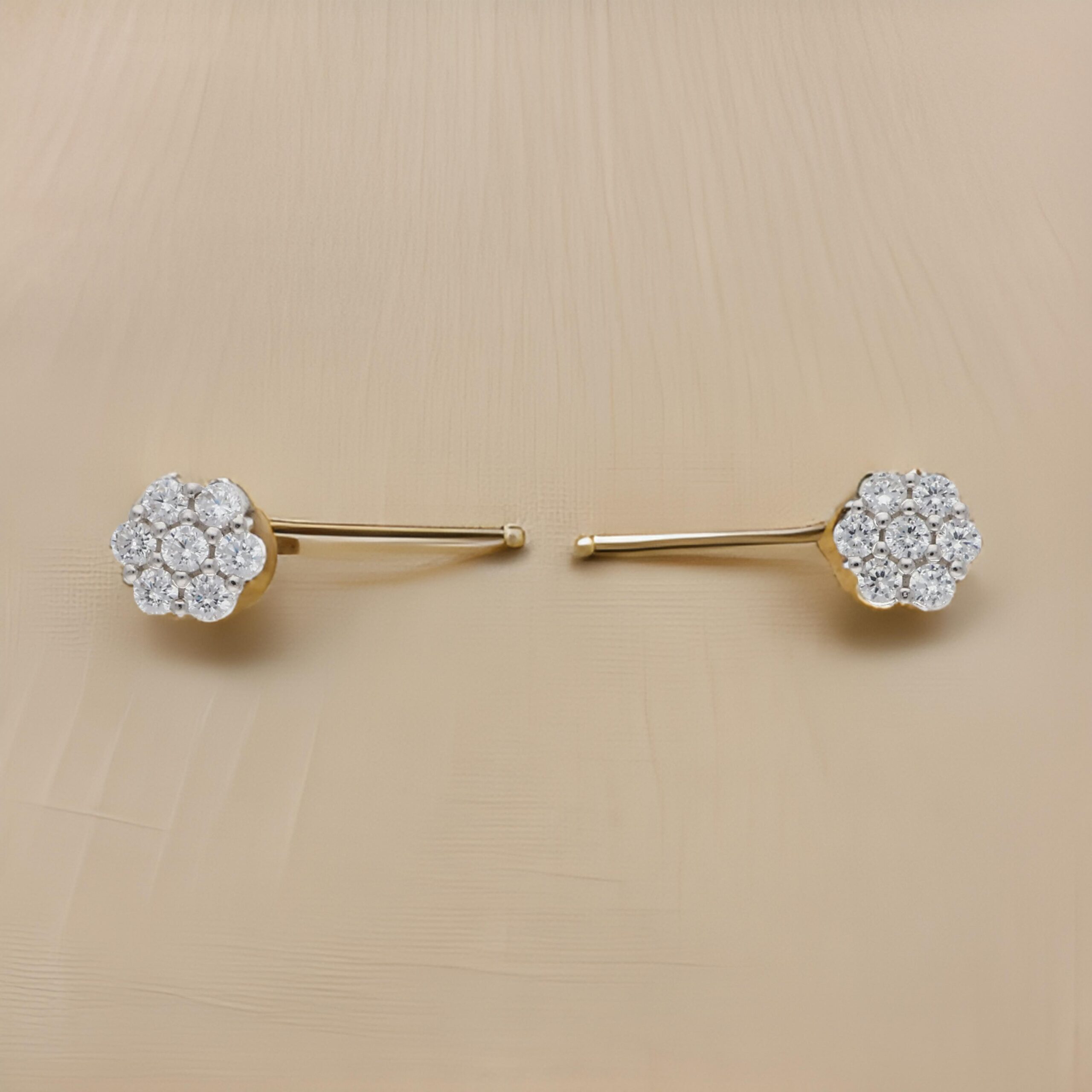 Celestial Sparkle Stud Earrings