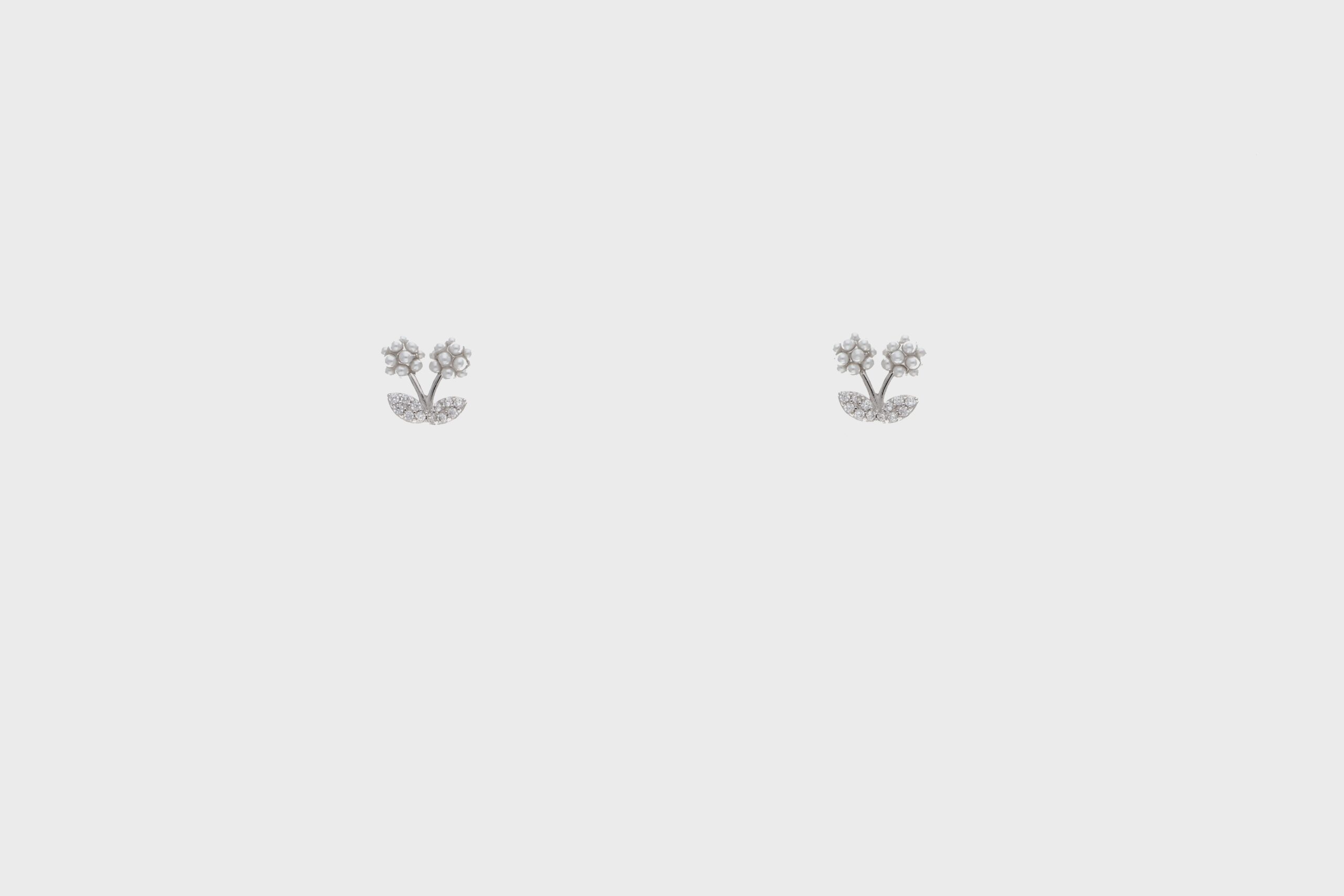 Petite Diamond Bloom Earrings