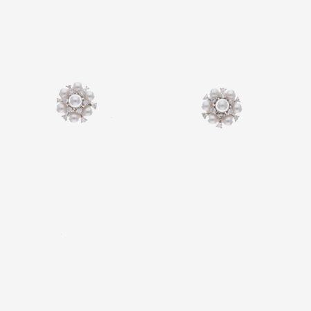 Silver Lily Earrings
