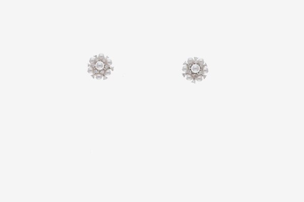 Silver Lily Earrings