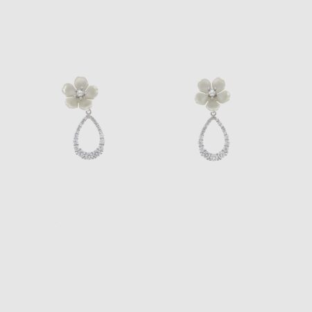 Elegant Fallig Silver Gemstones Tops