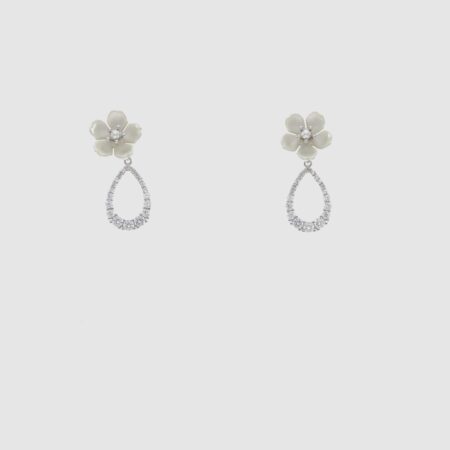 Elegant Fallig Silver Gemstones Tops