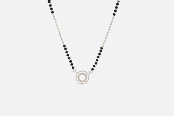 Ring Pendant Silver Mangalsiutra