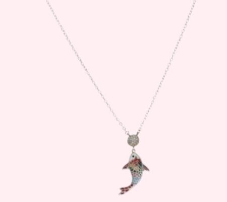 Silver Dolphin Chain Pendant