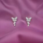 Geometric Butterfly Tops (Silver)