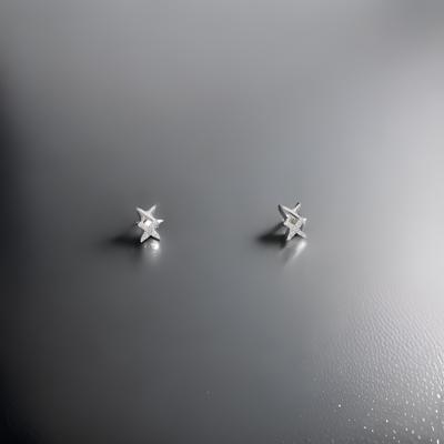 Intertwined X Diamond Studs