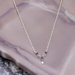 brea by dhriti silver silver chain pendant