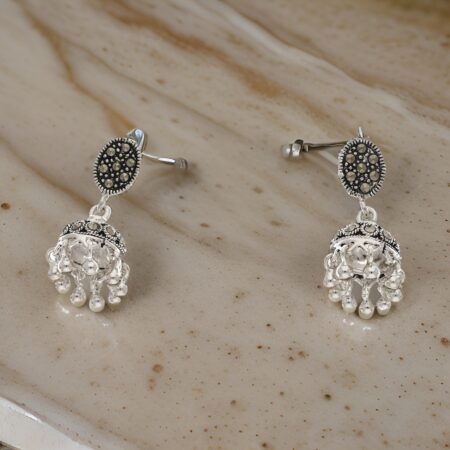 jhumki silver brea by dhriti silver